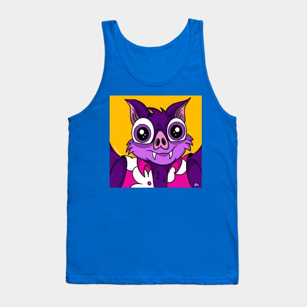 Vampire Bat Tank Top by PrettyGoodPosters